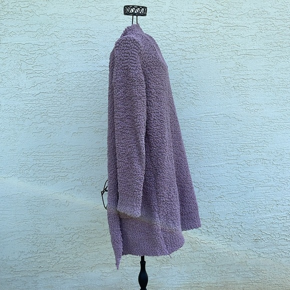 MEROKEETY Women's Long Sleeve Soft Chunky Knit Sweater Open Front Cardigans - Picture 8 of 11